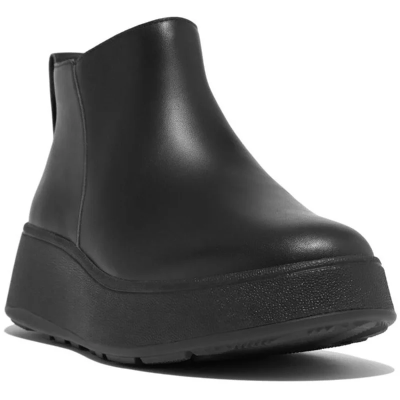 Fitflop Womens Leather Ankle Boots Brogue Oxford Aesthetic 