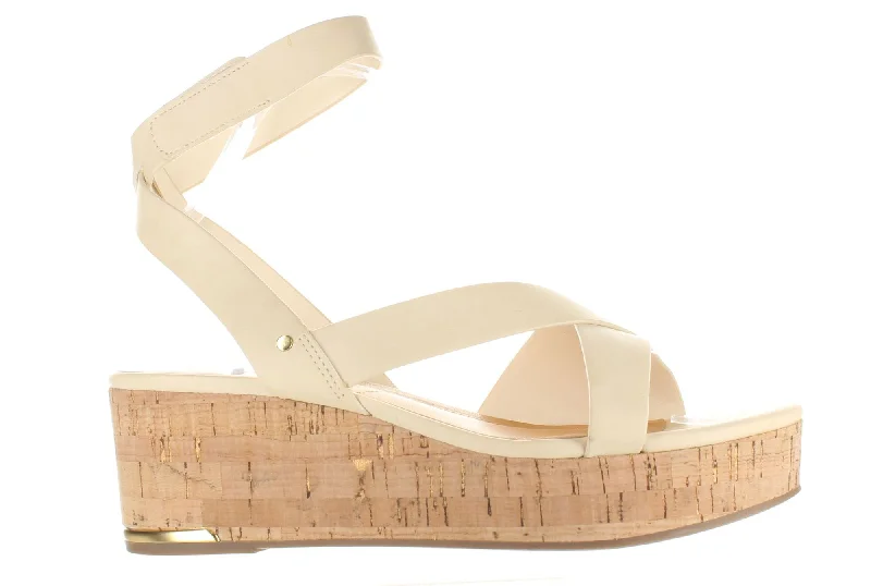 Franco Sarto Womens Ankle Strap Sz 9 Two - Tone Shoe Design  