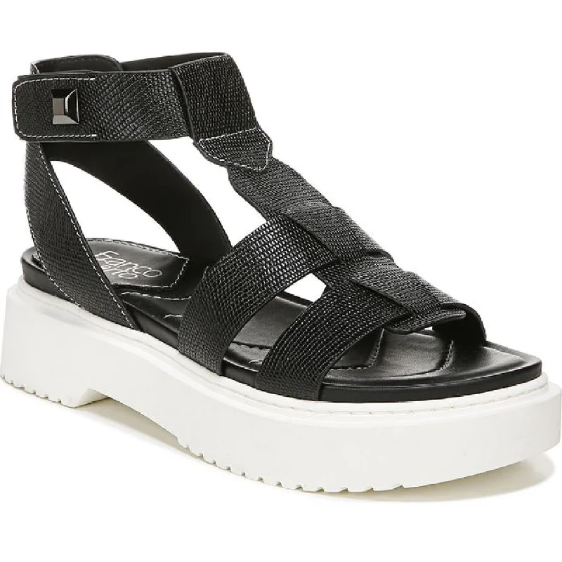 Franco Sarto Womens Wallow Strappy Ankle Strap Gladiator Sandals Desert Boot Utility Style Franco Sarto Womens Wallow Strappy Ankle Strap Gladiator Sandals Desert Boot Utility Style