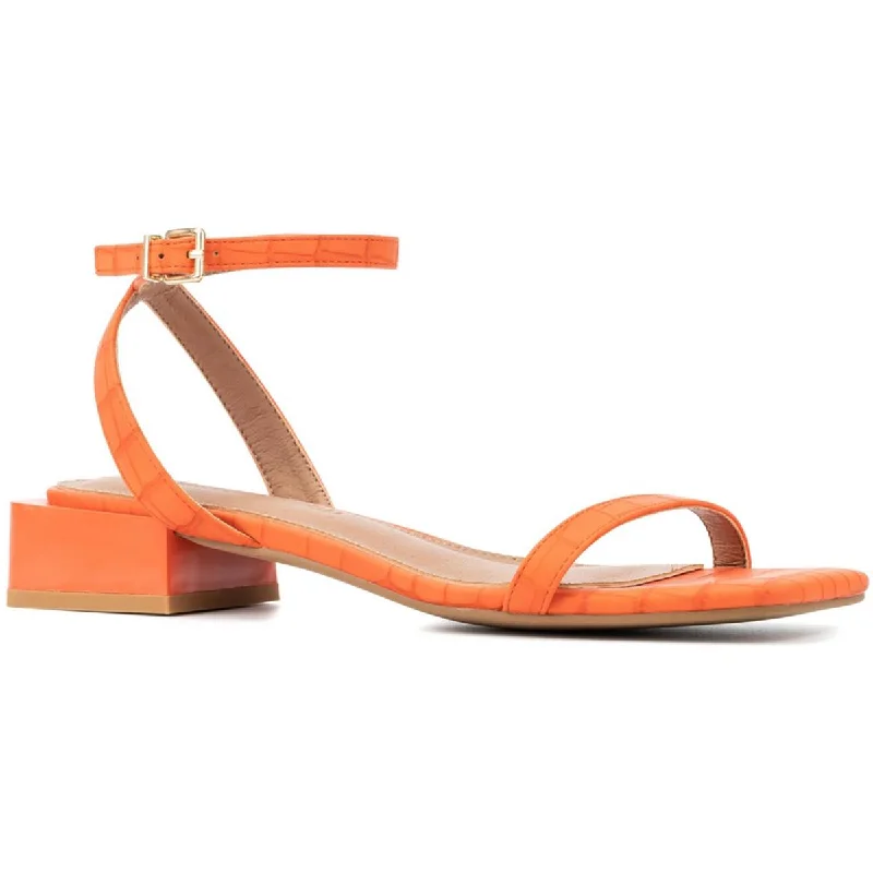 Gabrielle Union Womens Buckle Man Made Heels Loose - Fit Slipper Style  