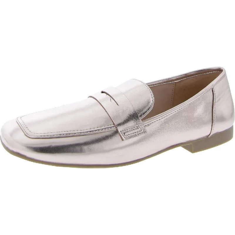 Garden Womens Faux Leather Slip On Loafers Retro Basketball Sneaker Design  