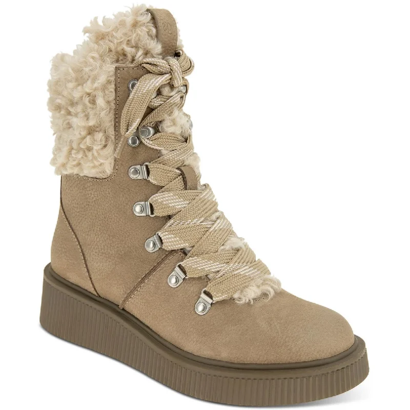 Gentle Souls by Kenneth Cole Womens BEHANN ALPINE Leather Mid-Calf Boots Smart - Shoe Functionality Style  