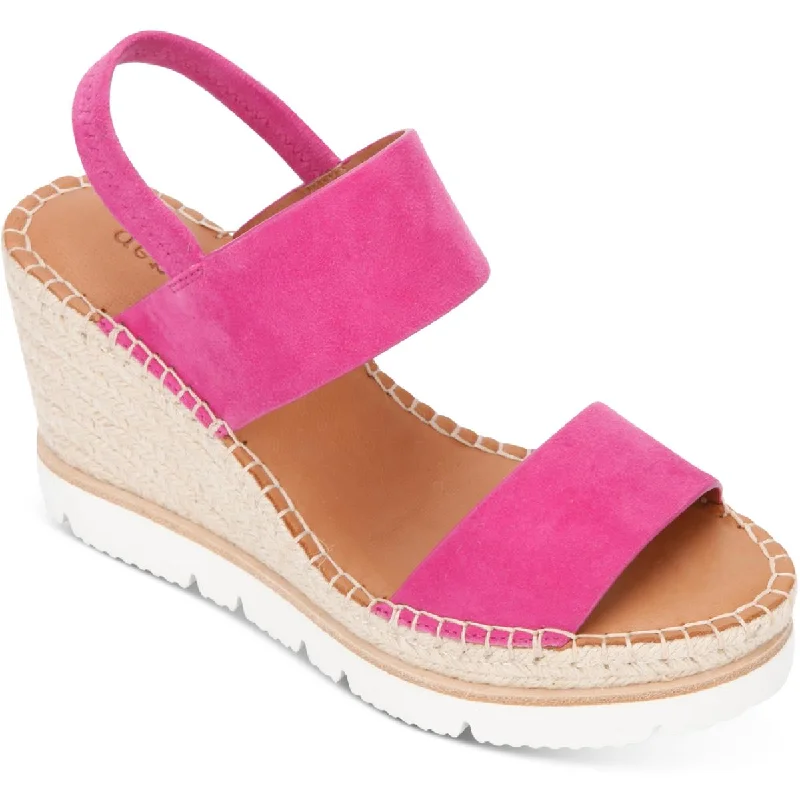 Gentle Souls by Kenneth Cole Womens Elyssa Sporty Suede Slingback Espadrilles Striped Shoe Style Gentle Souls by Kenneth Cole Womens Elyssa Sporty Suede Slingback Espadrilles Striped Shoe Style