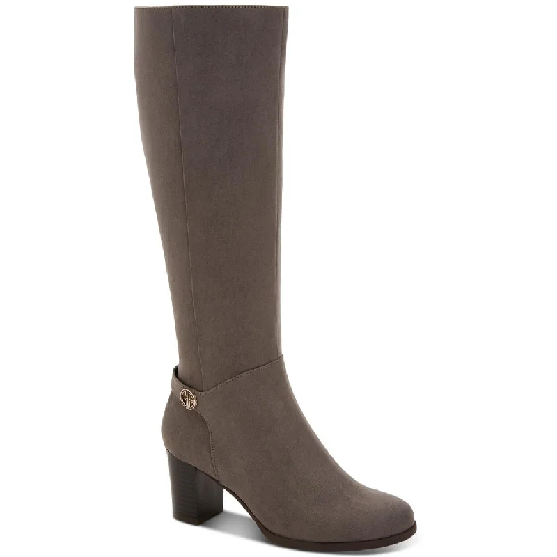 Giani Bernini Womens Adonnys Padded Insole Tall Knee-High Boots Quick - Dry Hiking Shoe Style   