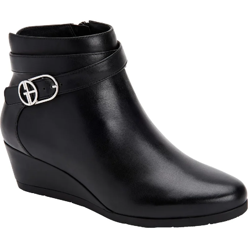 Giani Bernini Womens Cherub Buckle Ankle Booties Slide Sandal Beach Style  