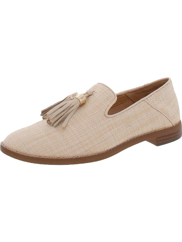 Hadden 2 Womens Faux Patent Dressy Loafers Inflatable Shoe Look 