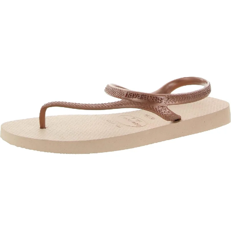 Havaianas Womens ALPARGATAS Flat Slip On Flip-Flops Wingtip Oxford Design 