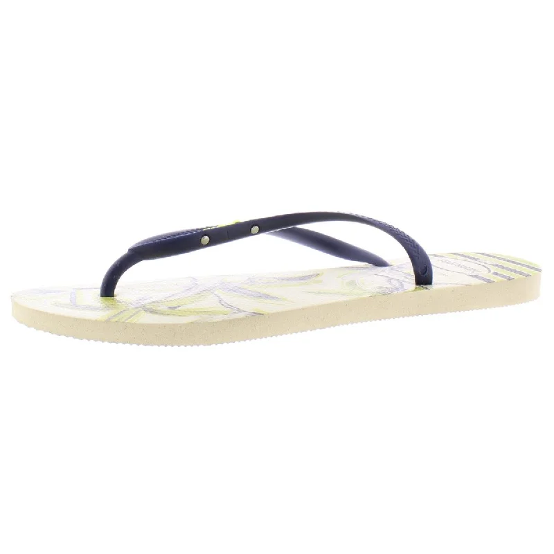 Havaianas Womens Tropical Sandals Slip On Flip-Flops Business Monk Strap Style  