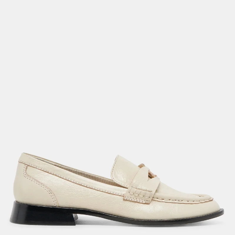 Hilly Loafers Ivory Coin Hemp - Material Shoe Style  