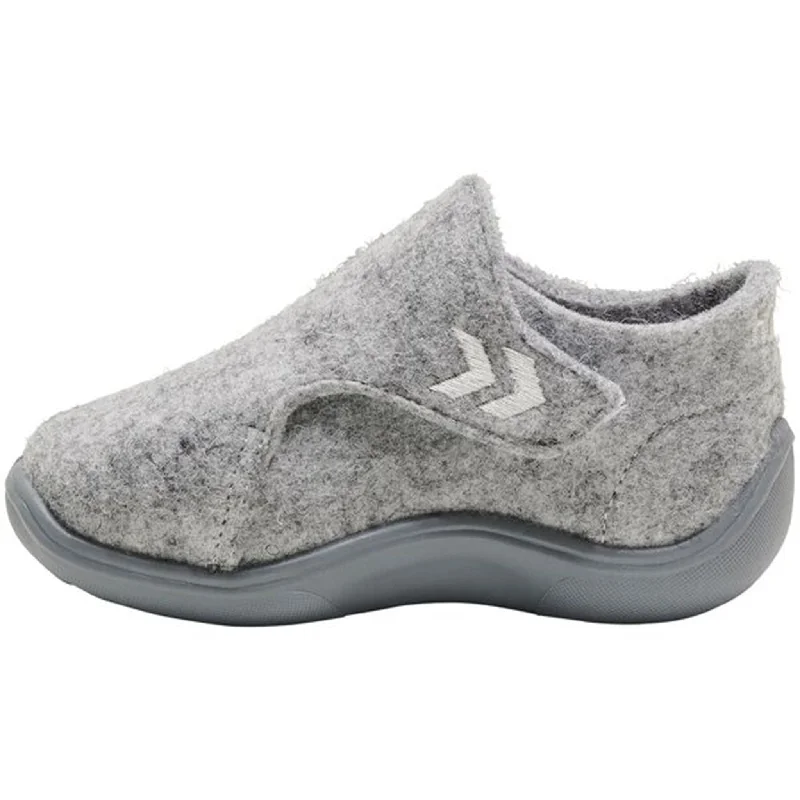 Hummel Alloy Wool Slipper Infant Rubber - Sole Plimsoll Look  