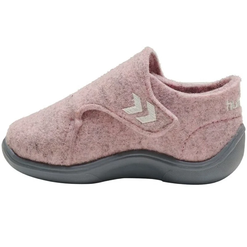 Hummel Wool Slipper Infant Rose Leather Driving Shoe Style  