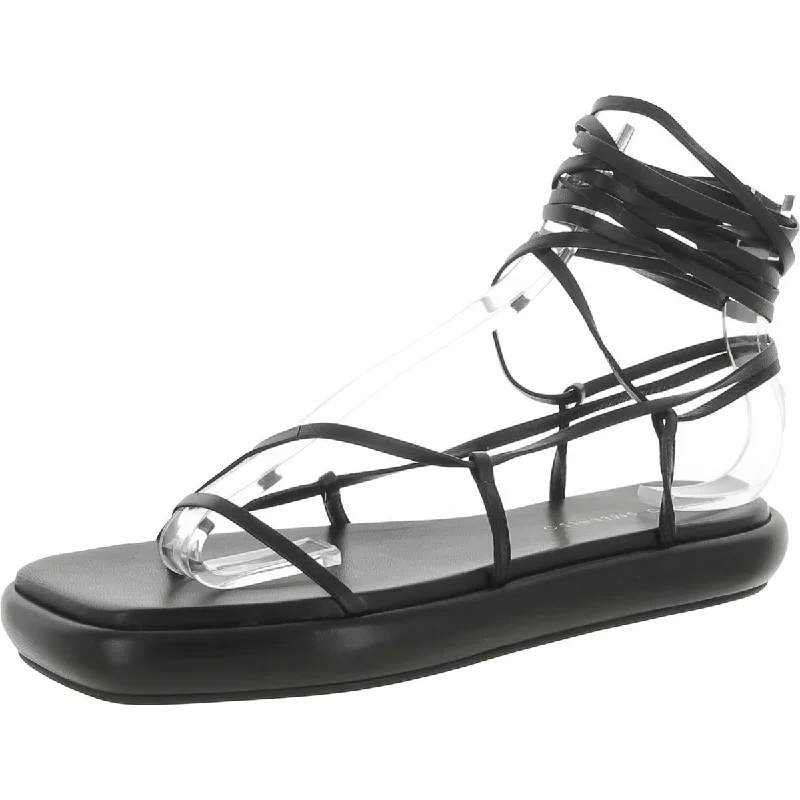 Ilio Smeraldo Womens Geraldine 02 Leather Ankle Tie Flatform Sandals Performance Running Sneaker Look Ilio Smeraldo Womens Geraldine 02 Leather Ankle Tie Flatform Sandals Performance Running Sneaker Look