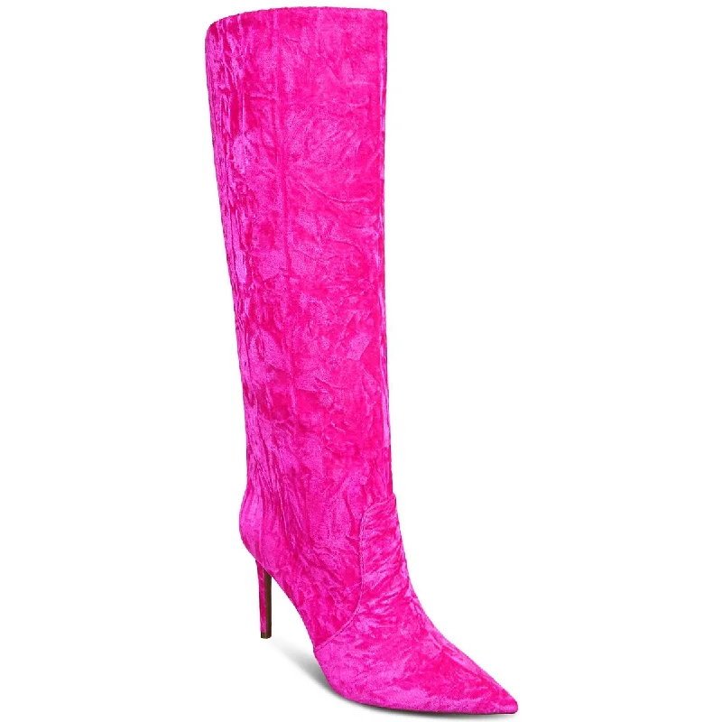 INC Womens Havanna Velvet Knee-High Boots Aesthetic  