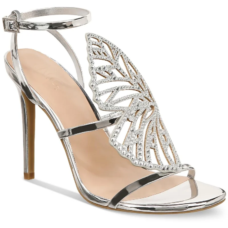 INC Womens Kaip Rhinestone Whimsical Shimmer Ankle Strap Tech - Inspired Sneaker Look  