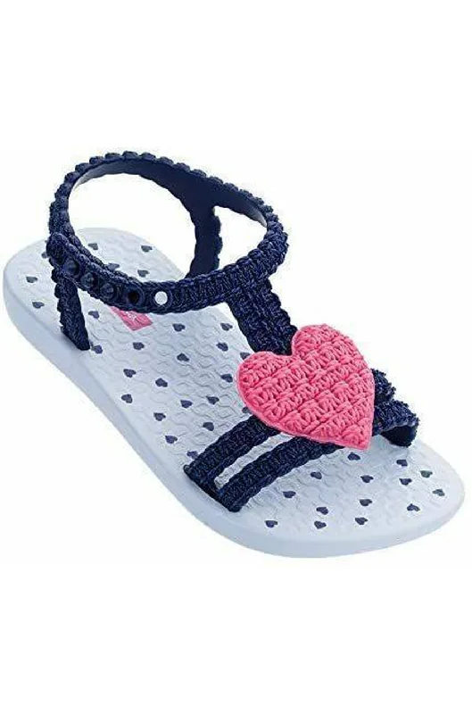Ipanema My First Ipanema Sandal In Blue & Pink Mod Oxford Design  
