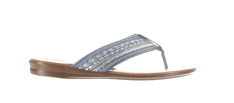 Italian Shoemakers Womens T-Strap Sz 9 Artisan - Crafted Loafer Style  