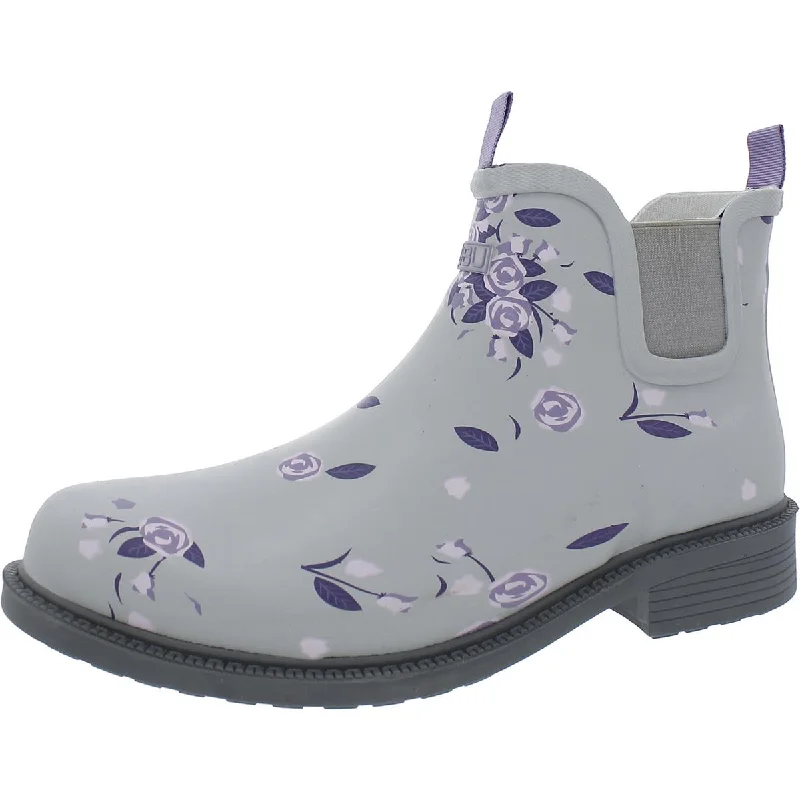 JBU by Jambu Womens Chelsea Ankle Waterproof Rain Boots Athleisure Derby Style  