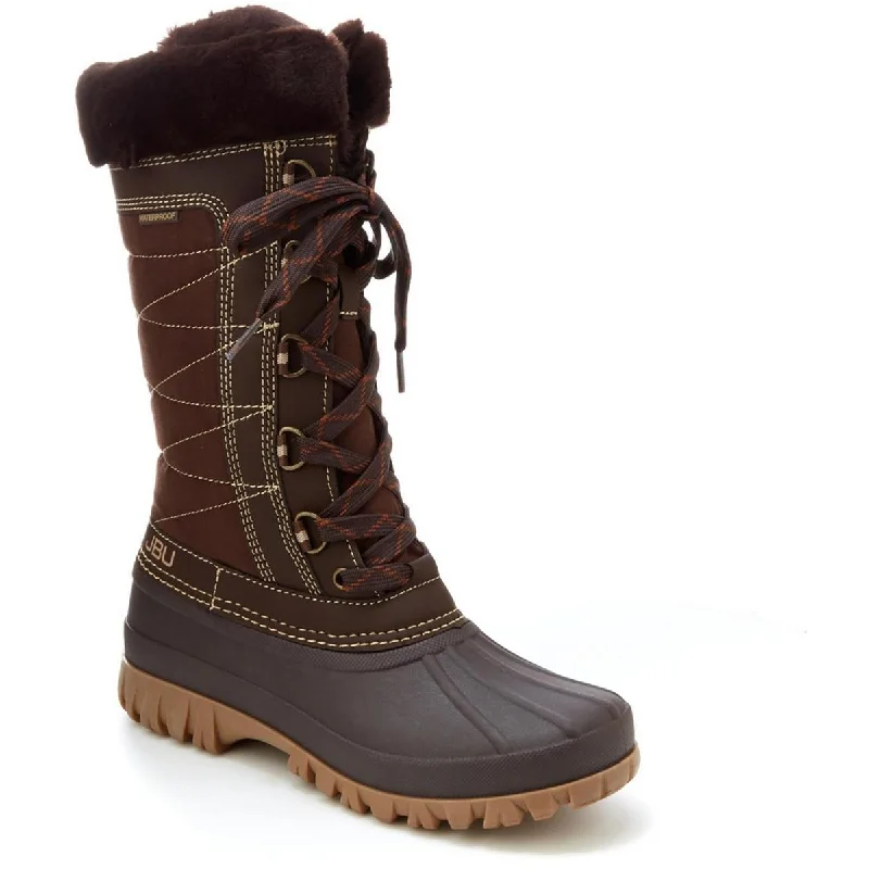 JBU by Jambu Womens Christa Waterproof Waterproof Zipper Winter & Snow Boots Cowboy Boot Western Style  
