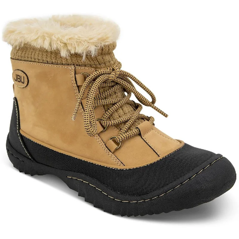JBU by Jambu Womens Jane  Leather Waterproof Waterproof & Weather Resistant Buckle -
