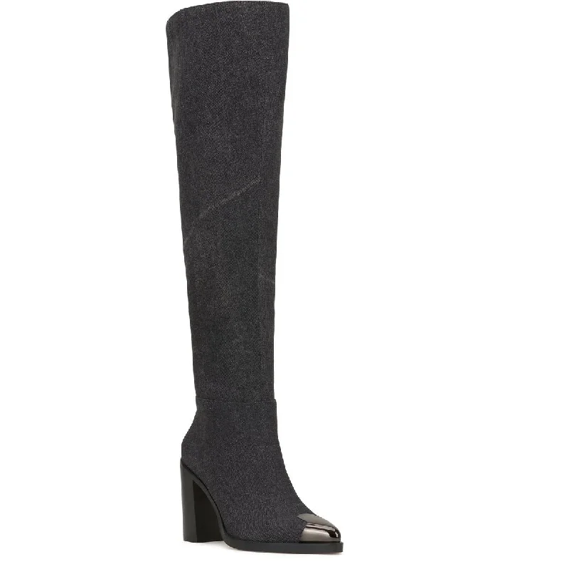 Jessica Simpson Womens BIDEMI Pointed toe Block heel Over-The-Knee Boots Hiking Boot Durability Style  