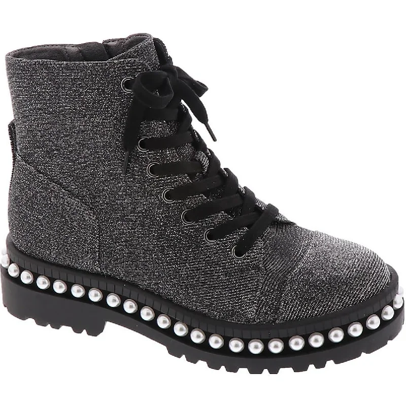 Jessica Simpson Womens Eili Zipper  Ankle Boots Lightweight Tennis Sneaker Look  