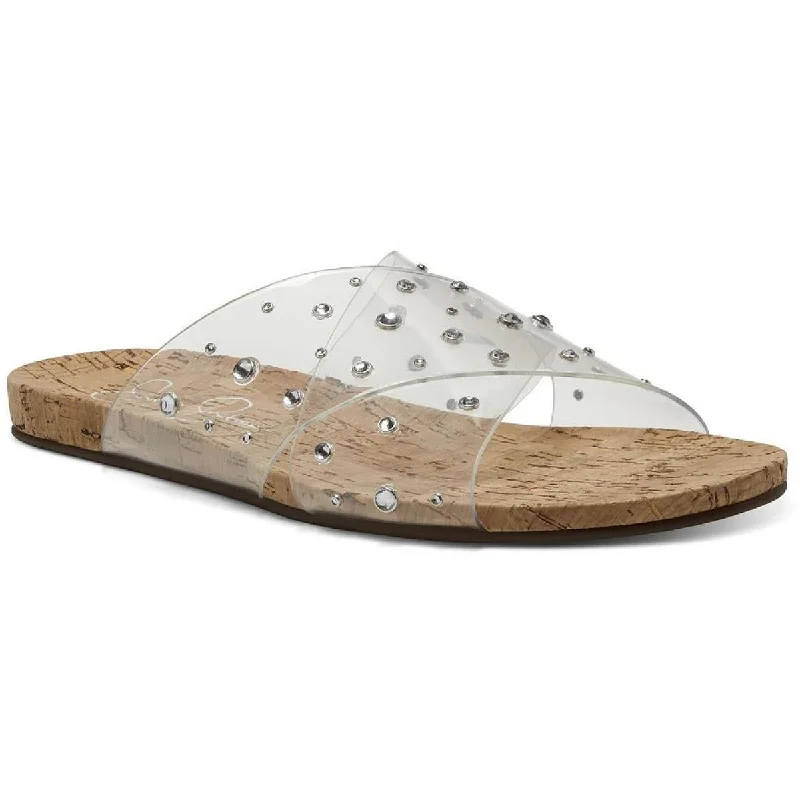 Jessica Simpson Womens Tislie Open-toe Slip-On Slide Sandals Chunky Platform Sneaker Style Jessica Simpson Womens Tislie Open-toe Slip-On Slide Sandals Chunky Platform Sneaker Style