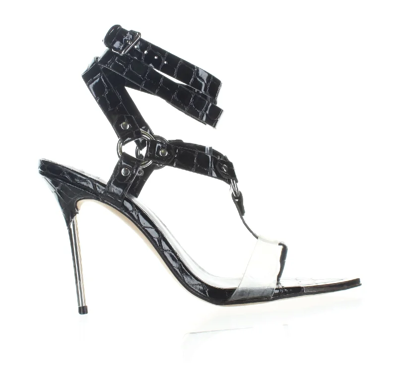Jlo By Jennifer Lopez Womens Ankle Strap Sz 8.5 Loose - Fit Slipper Style  