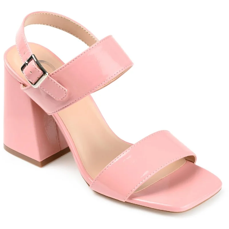Journee Collection Womens Adras Ankle Square Open Toe Ankle Strap Tech - Inspired Sneaker Look Journee Collection Womens Adras Ankle Square Open Toe Ankle Strap Tech - Inspired Sneaker Look
