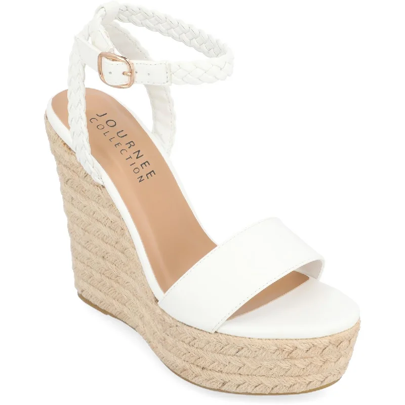 Journee Collection Womens Andiah Faux Leather Ankle Strap Espadrilles Brogue Oxford Aesthetic Journee Collection Womens Andiah Faux Leather Ankle Strap Espadrilles Brogue Oxford Aesthetic