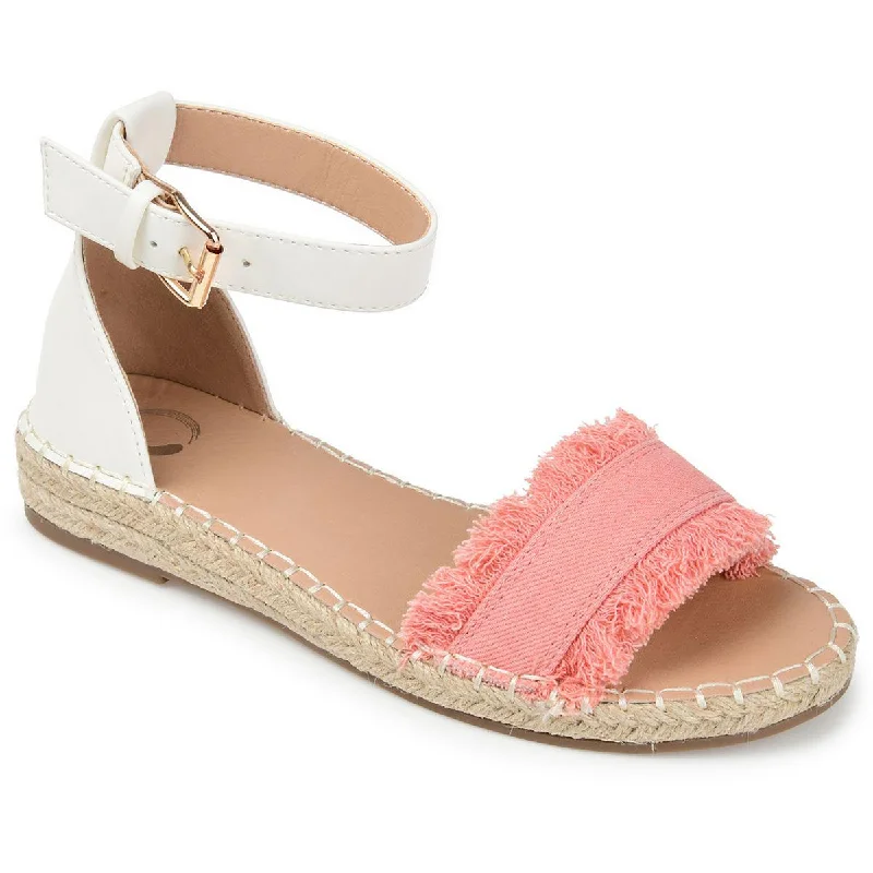 Journee Collection Womens Ankle Adjustable Strap Ankle Strap Open - Lacing Derby Look Journee Collection Womens Ankle Adjustable Strap Ankle Strap Open - Lacing Derby Look