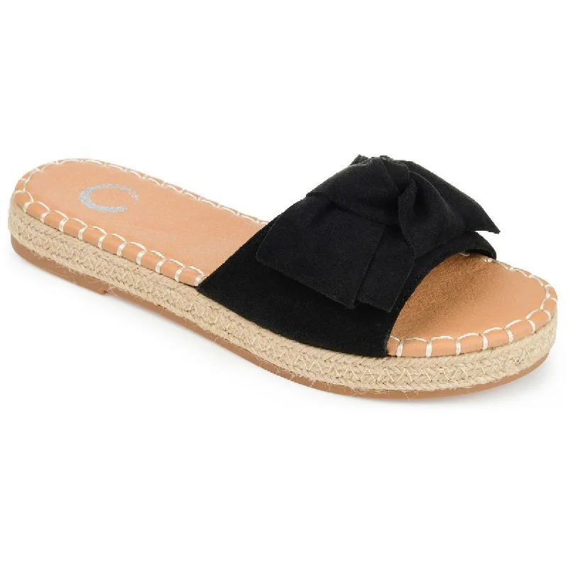 Journee Collection Womens Evva Faux Suede Flatform Espadrilles Performance Running Sneaker Look Journee Collection Womens Evva Faux Suede Flatform Espadrilles Performance Running Sneaker Look