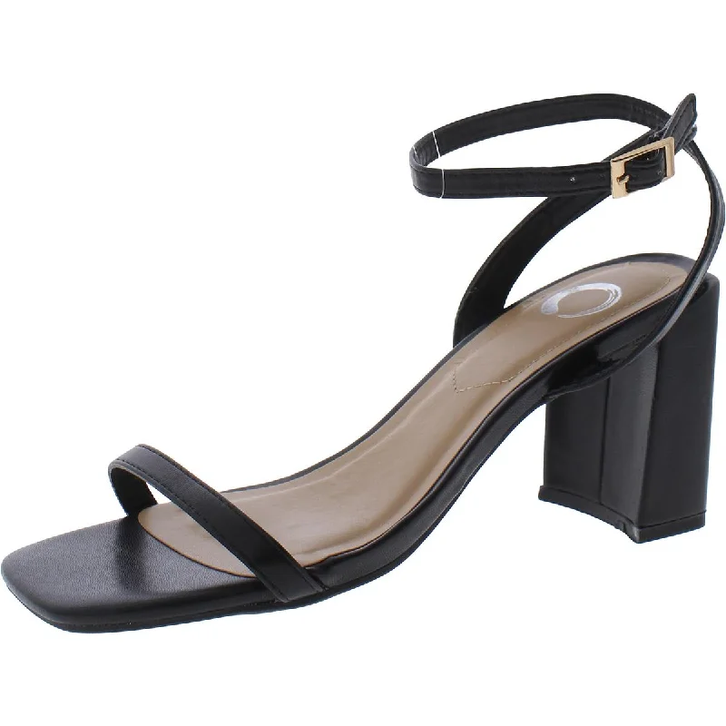 Journee Collection Womens Faux Leather Heels Hemp - Material Shoe Style  