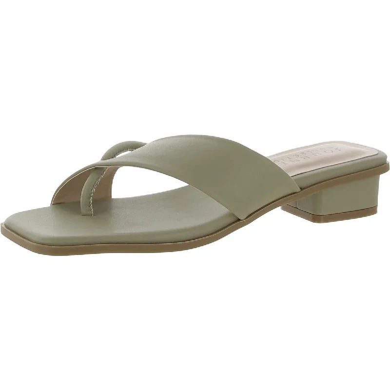 Journee Collection Womens Faux Leather Slide Sandals Suede Desert Boot 
