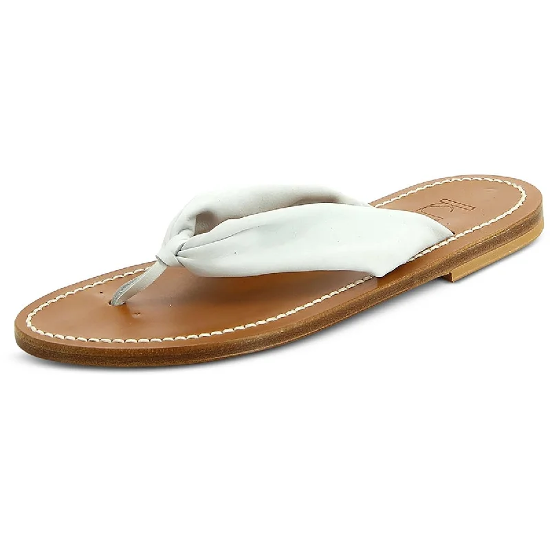 K. Jacques Womens Saba Leather Slip-On Slide Sandals Quick - Dry Hiking Shoe Style   