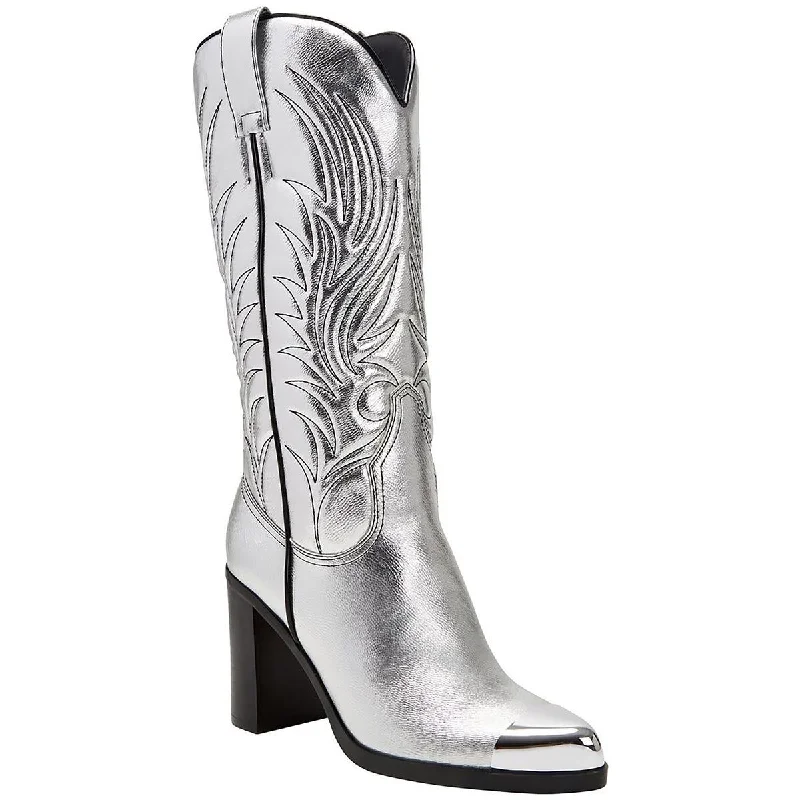 Katy Perry Womens  Block Heel Cowboy, Western Boots Hip - Hop Sneaker Style  