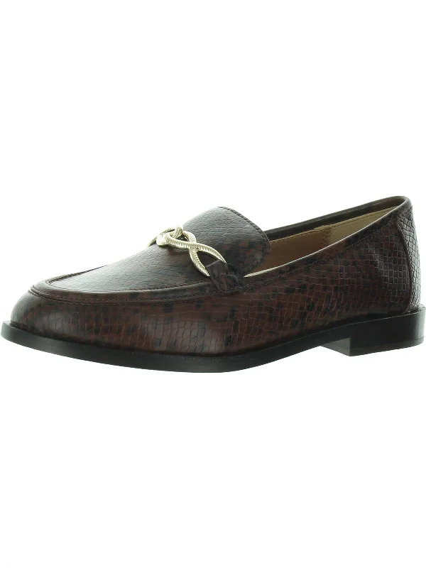 Lailasp Womens Leather Dressy Loafers British Gentleman Oxford Style  