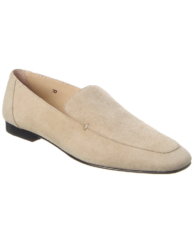 Le Monde Beryl Suede Loafer Retro Plimsoll Style  