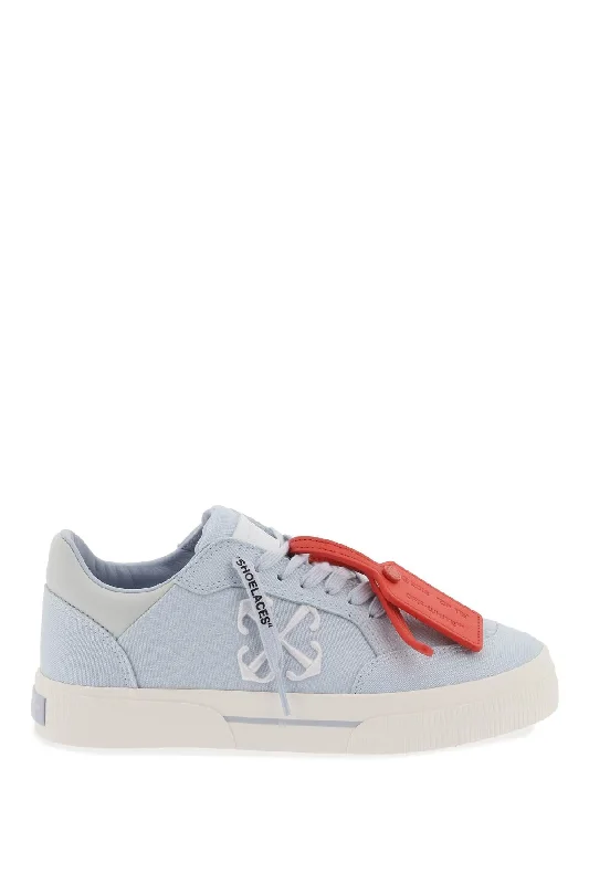 OFF-WHITE low canvas vulcanized sneakers in Sustainable Shoe Design  
