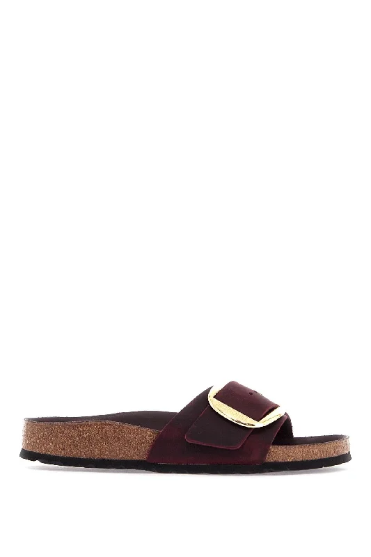 BIRKENSTOCK madrid big buckle slides Hemp - Material Shoe Style  