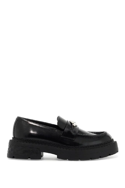JIMMY CHOO marlow leather loafers in Hip - Hop Sneaker Style  