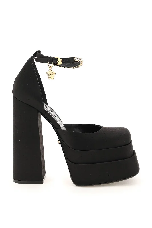 VERSACE medusa aevitas double platform pumps Desert Boot Utility Style  