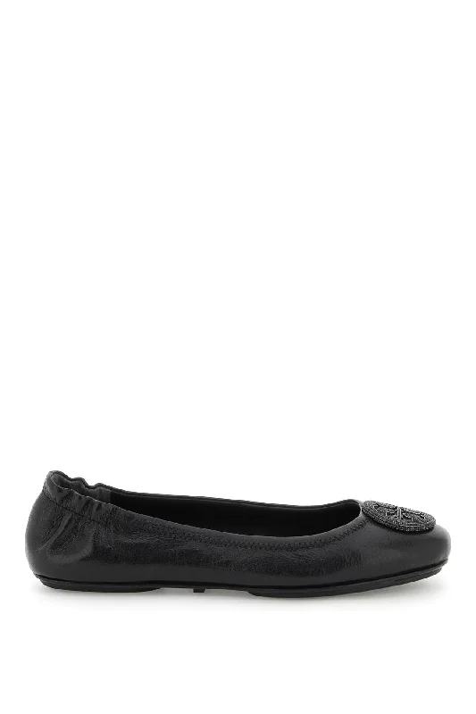 TORY BURCH minnie travel ballet flats Elastic - Sided Chelsea Look  