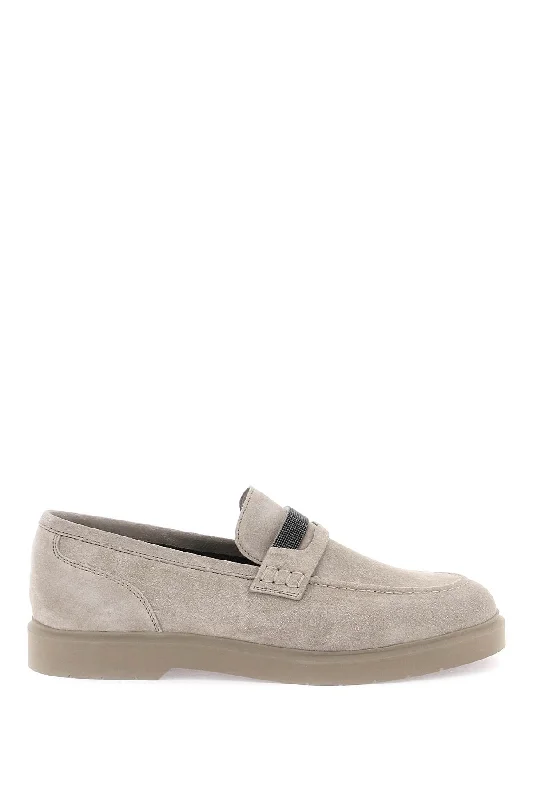 BRUNELLO CUCINELLI mocassins with monili Inflatable Shoe Look 