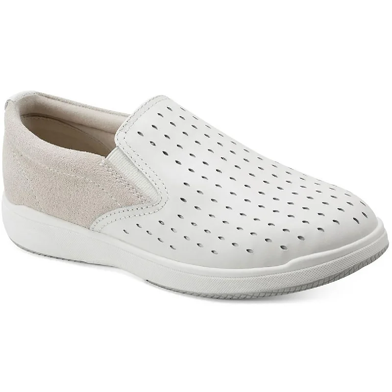 Nel Womens Leather Flats Loafers Aesthetic  