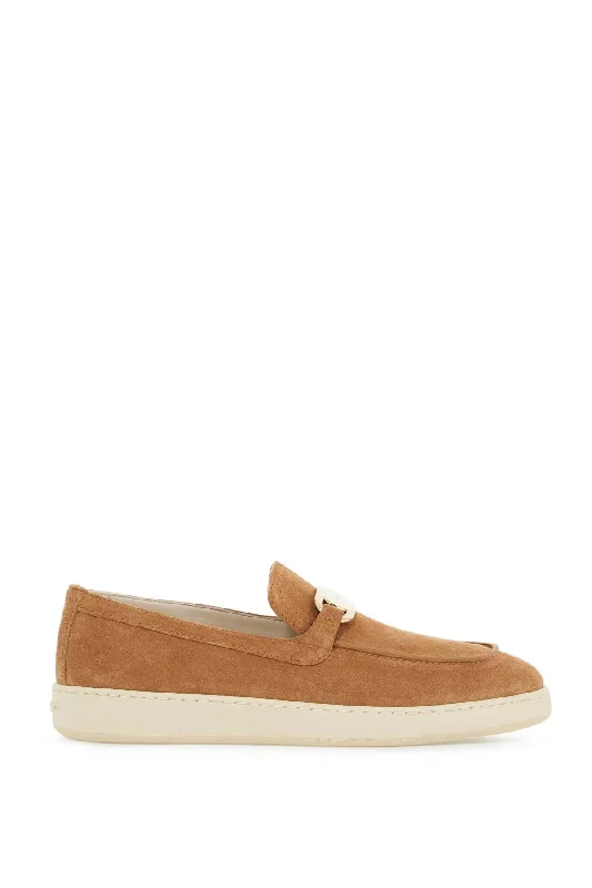 FERRAGAMO "new vara sports loafers with Retro Plimsoll Style  