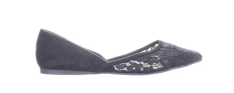 Ollio Womens Ballet Sz 9 Distressed Leather Shoe Style  