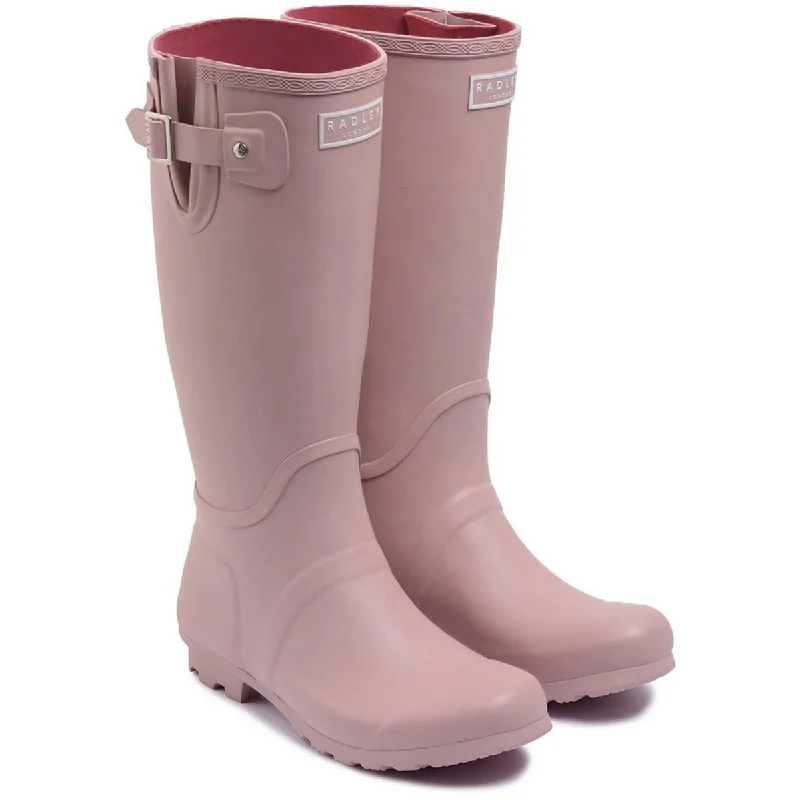 Radley London Womens Buckle Tall Rain Boots Artisan - Crafted Loafer Style  