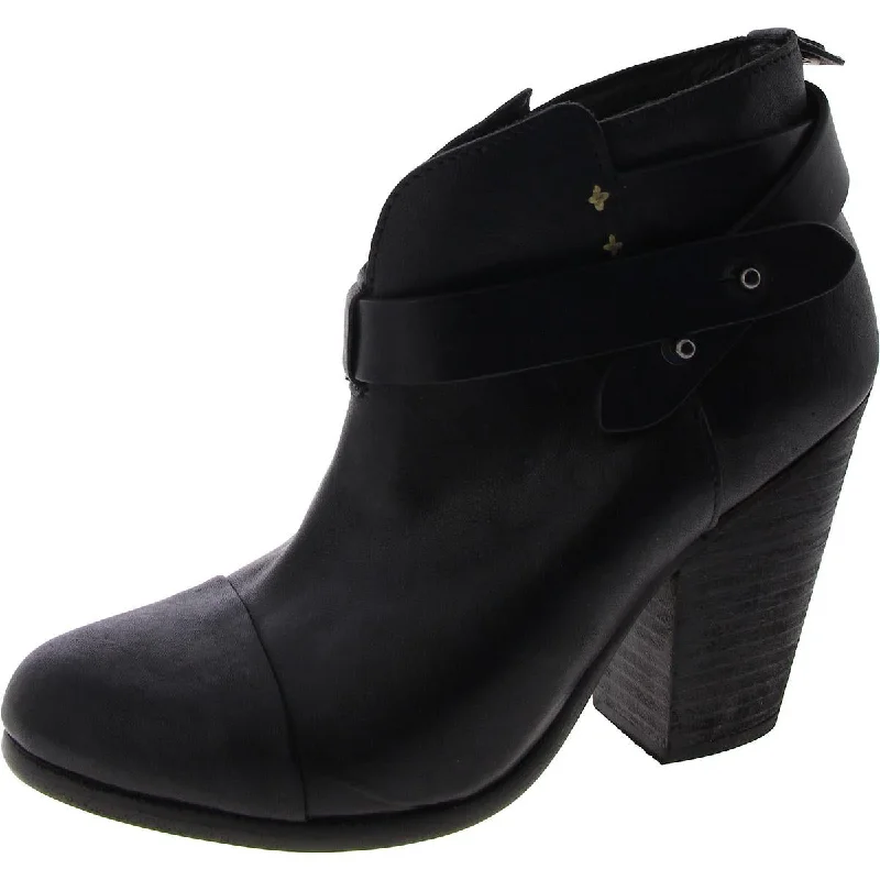 Rag & Bone Womens Leather Almond Toe Booties Blue Coast Loafer Aesthetic 