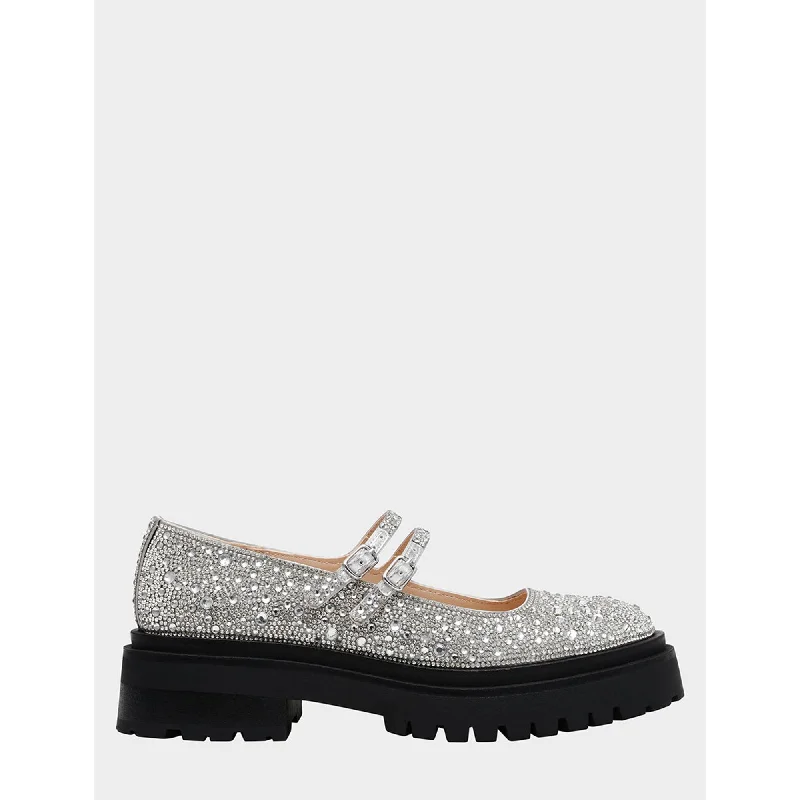 Rico Silver Edwardian Shoe Look  