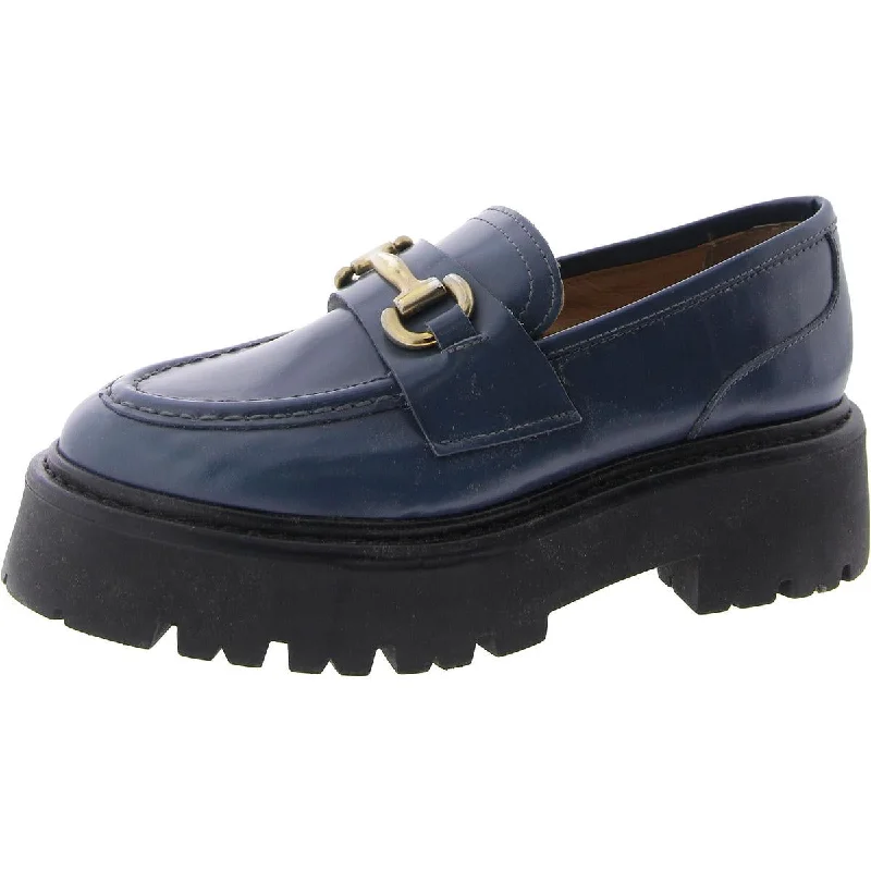 blue leather